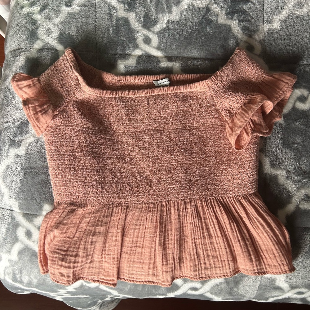 Blush pink top